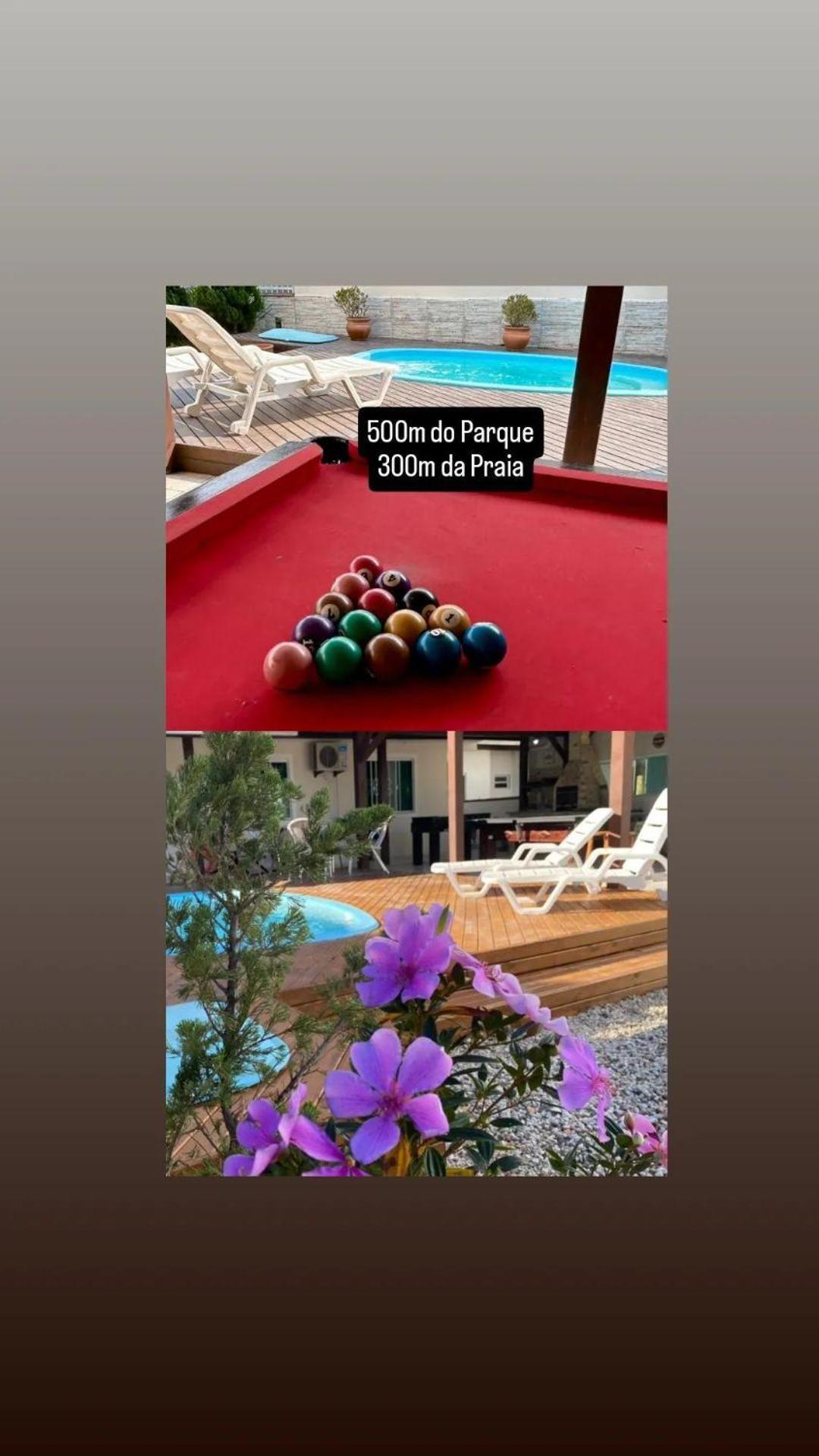 פנייה Casa De Praia Top! Beto Carrero, 500M Do Parque, Com Piscina E Sinuca, 1 Suite E 2 Quartos, 3Bwc, A 300M Da Praia, Churrasqueira E Estacionamento Privado מראה חיצוני תמונה